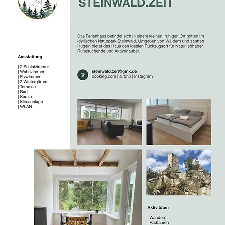 Casa de Férias Steinwald-zeit *
